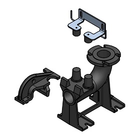 Series 80 Guide Rail assembly